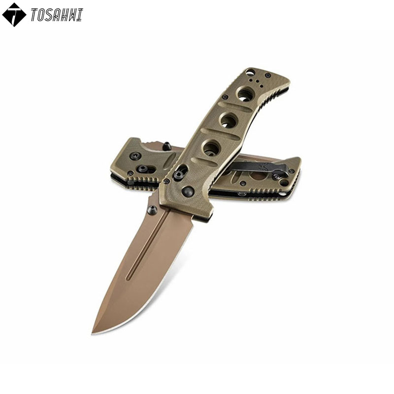 TOSAHWI Handmade The BM Adamas AXIS Lock Knife CPM-CruWear-4215