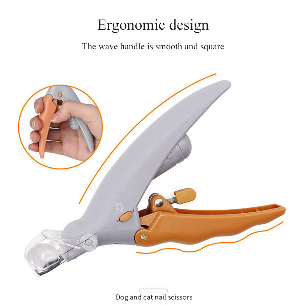 (HOT SALE - 50% OFF)Pets Nail Clipper With LED Light - Buy 2 Free Shipping