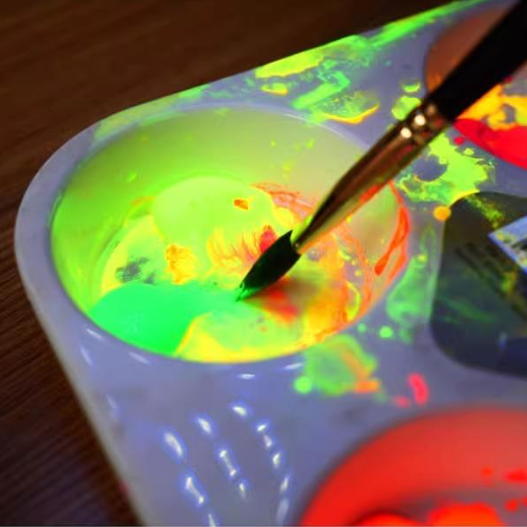 🔥2025 Hot Sale✨🎨12 Colors Fluorescent Watercolor Paint