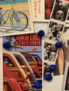 Handmade Blueberry Ceramic Magnets