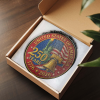 Limited Edition US 250th Anniversary Glass Suncatcher Hanging