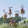 Last Day 70% OFF- ❤️Handmade Metal Birdhouse Garden Stakes- Buy 2 Free Shipping