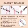 🎅Early Christmas Sale-49% OFF - Self Threading Sewing Needles(Buy 2 Get 2 Free Now)