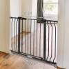 BalanceFrom Easy Walk-Thru Safety Gate for Doorways and Stairways with Auto-Close/Hold-Open Features, 30-Inch Tall, Fits 29.1 - 33.8 Inch Openings, Graphite