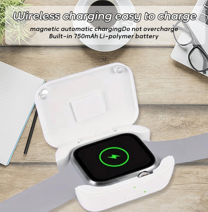💥LAST DAY SALE 50% OFF💥Portable Watch Wireless Charging Bank⚡Buy 3 Get 1 Free