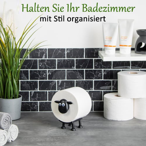 🔥Heißer Verkauf: 49 % Rabatt🎁 Toilettenpapierhalter mit Schafmotiv