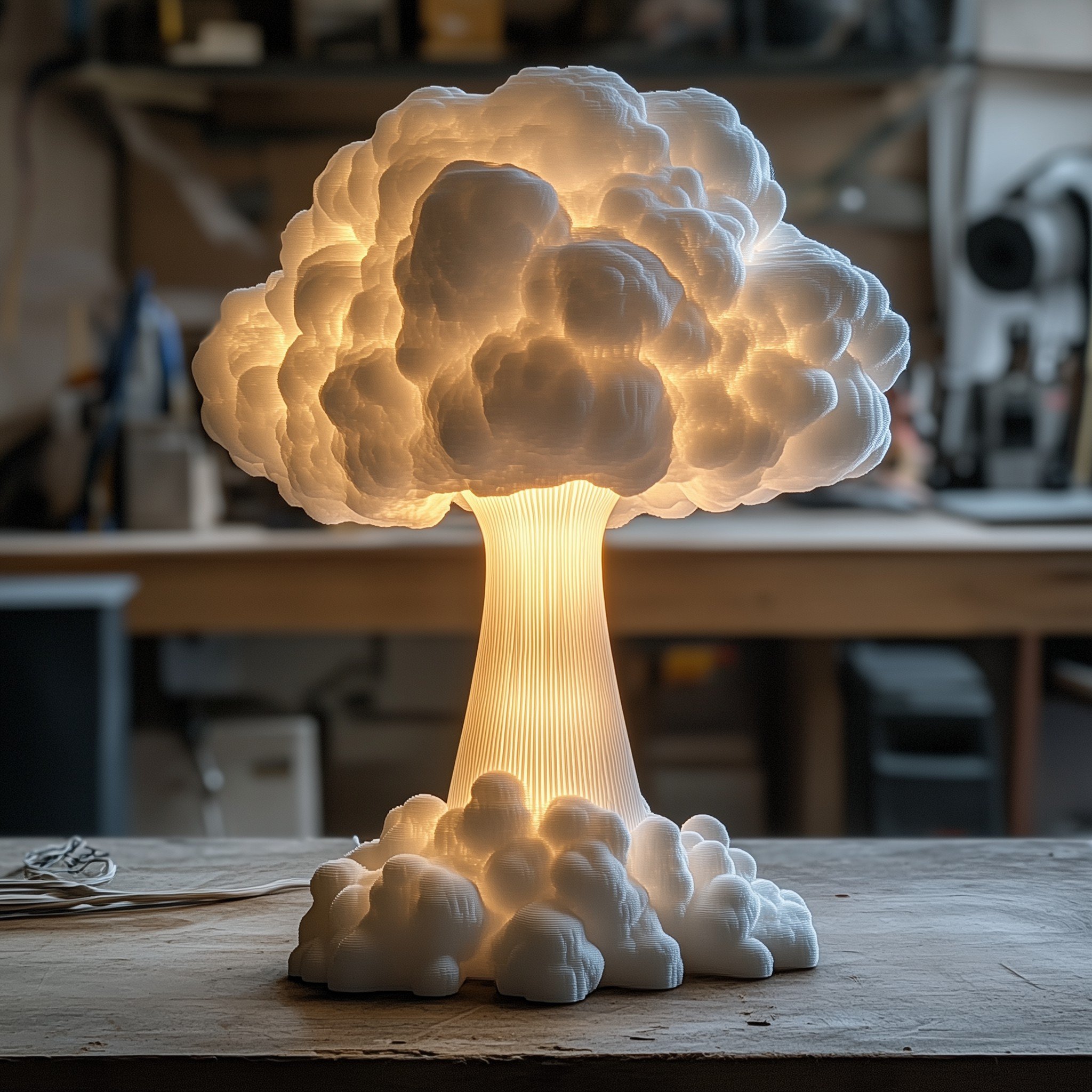 🍄Atomic Bomb Blast | Mushroom Cloud Table Lamp-Buy 2 Free Shipping