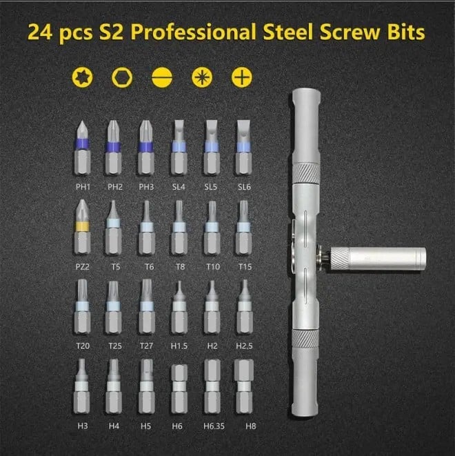 🔥Last Day Promotion 48% OFF-🎁-DIY screwdriver 24 in 1