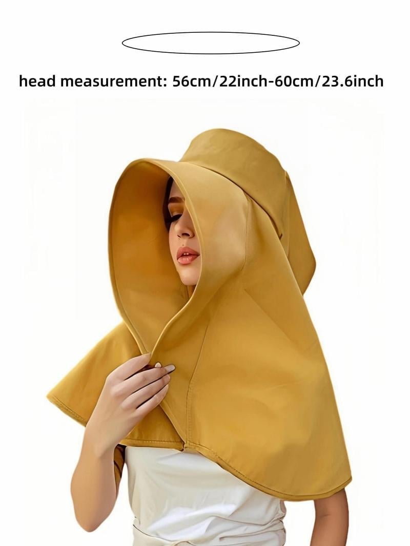 🎁TikTok Last Day Sale - 70% OFF🎉👒Full face sun protection & big brim shawl & sun hat👒