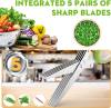 5 Blade Kitchen Salad Scissors