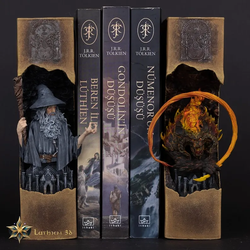 🔥Last Day 49% OFF🧙‍♂️-Gandalf Balrog bookshelf