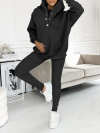 Women Plus Size Hooded Casual and Comfortable Sweatshirt Two-piece Suit
