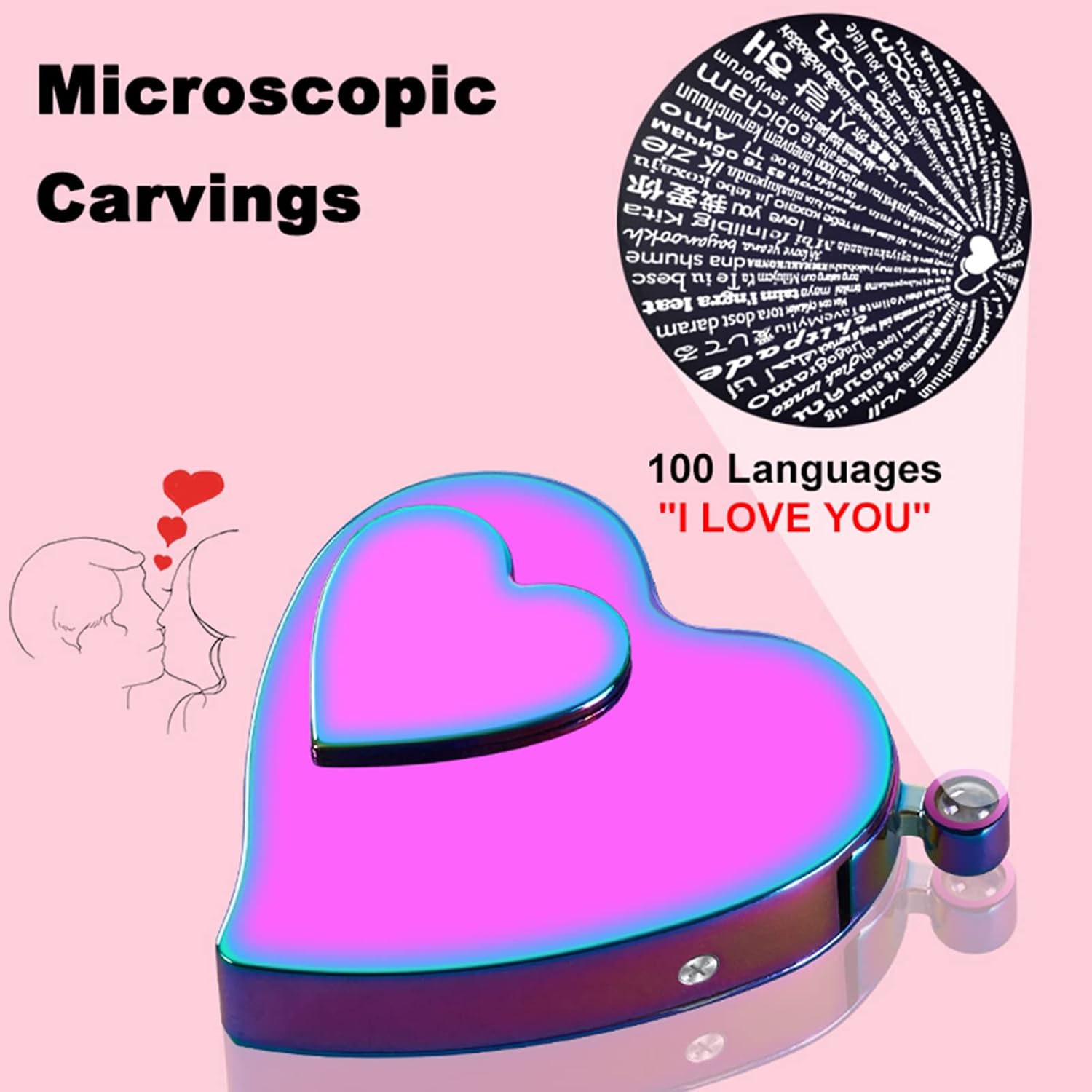 🤩'I Love You', Loving Heart Windproof Lighter - Buy 2 Get 10% OFF