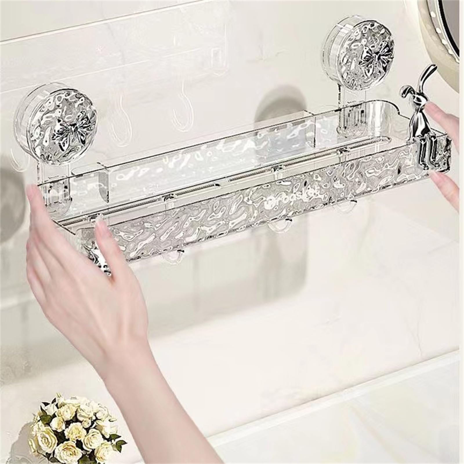 🔥Last Day Promotion - 50% OFF🎁💎Light luxury style punch-free storage rack