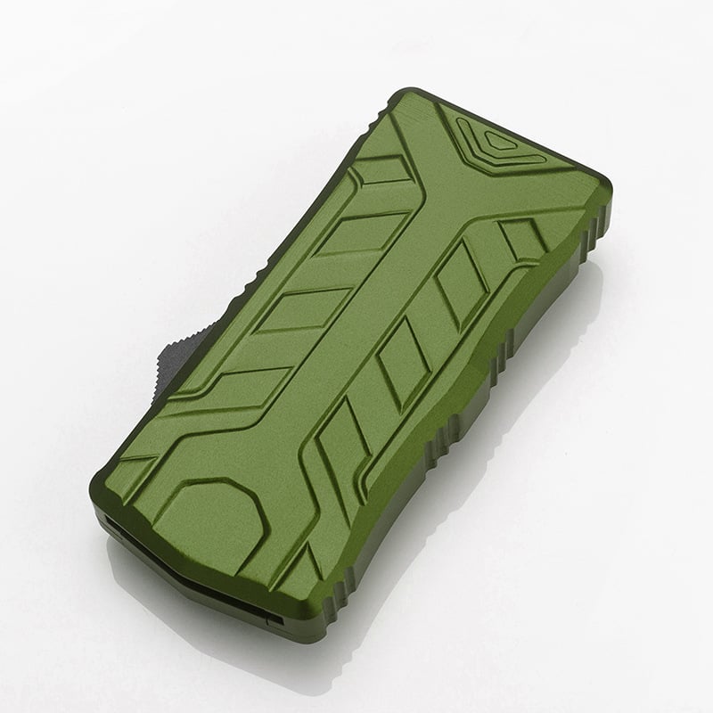 Aviation aluminum alloy handle replaceable blade straight jump utility knife
