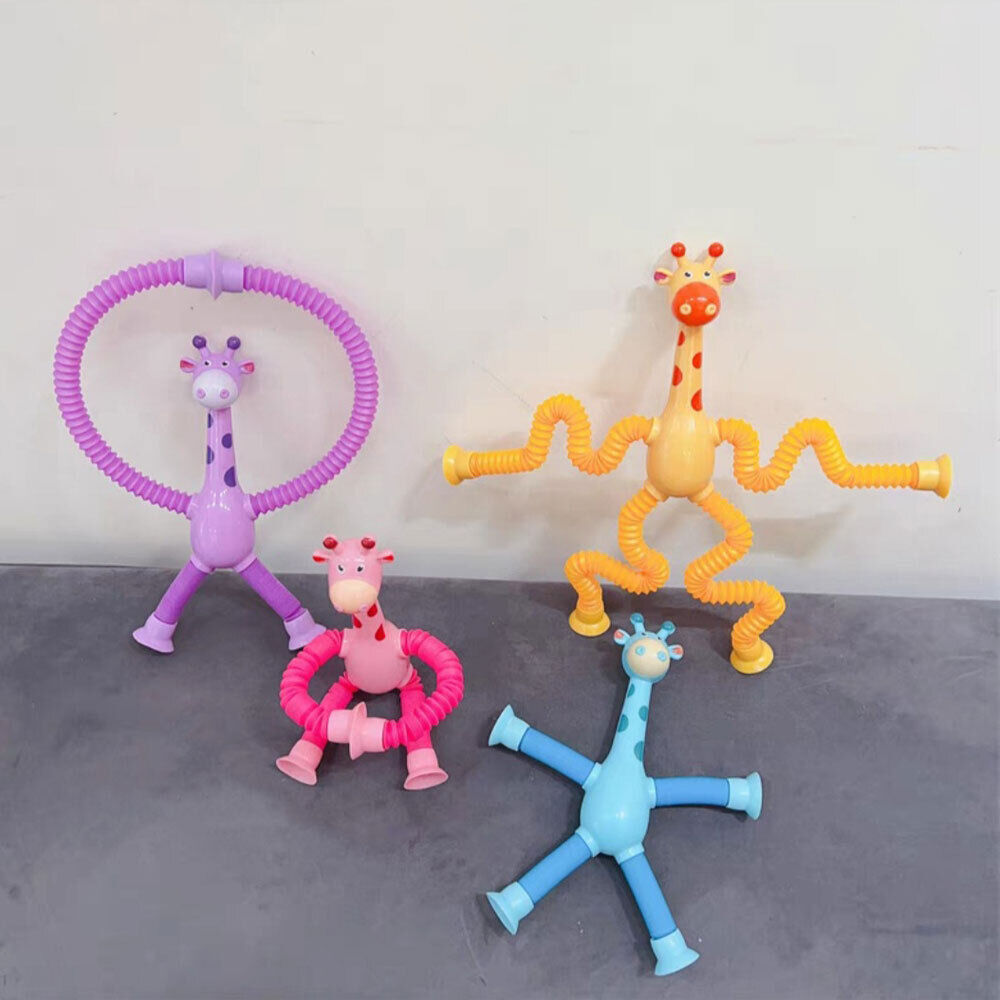Limited Time Sale 70% OFF🎉 Suction Cup Pop Tube Giraffe Toys, Puzzle Toys