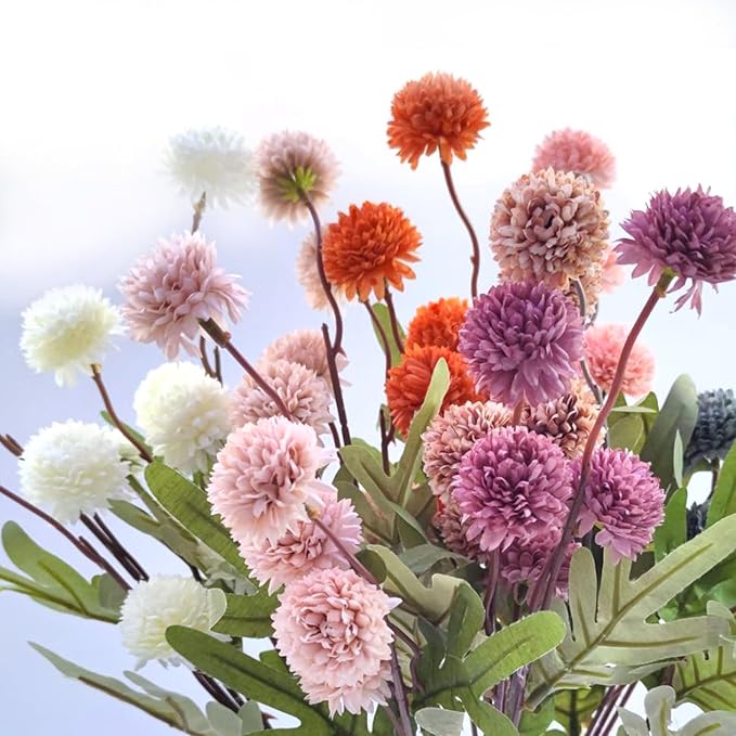 🎃Halloween Flash Sale - 50% off - 🔥Outdoor Artificial Dandelion Flowers💐✔️97.5% of customers purchased 10 or 20 bundles or more. 😍