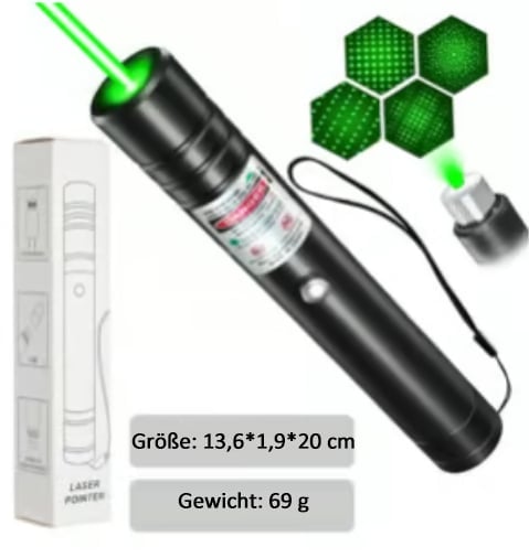 🔥LETZTER TAG 60% RABATT🔥Rot- und grünes Einpunkt-Laserlicht