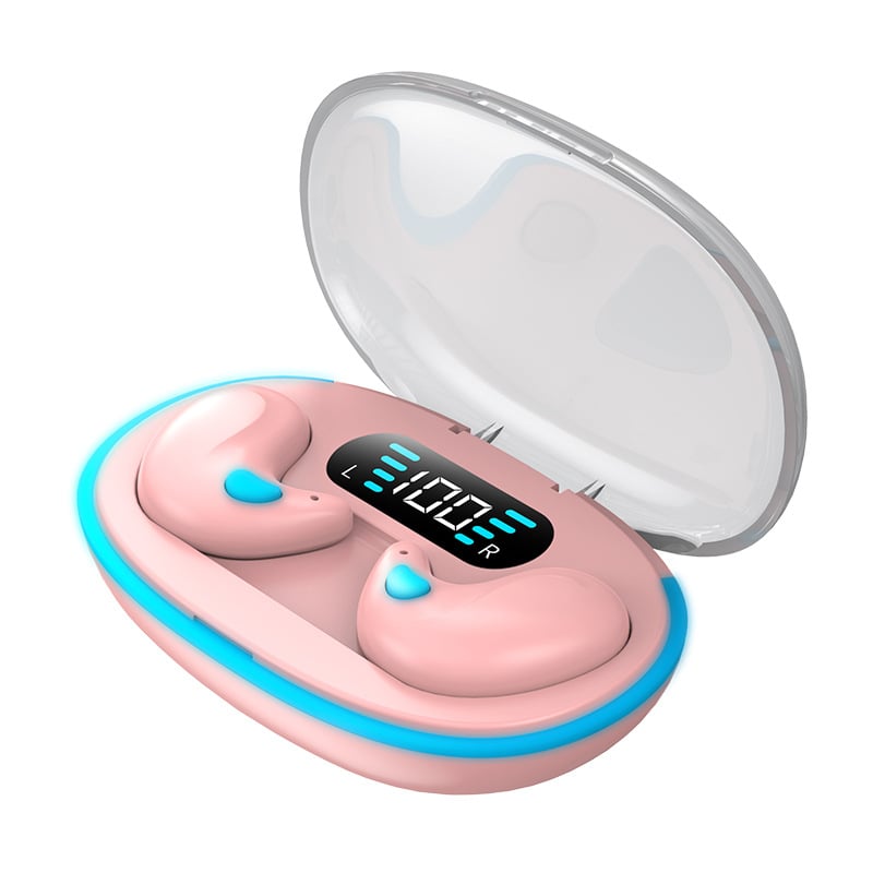 🏆Flash Sale 🔥20K+ SOLD!🔥Thin Earbuds for Small Ears: Comfortable for Sleep, Exercise - No Pressure, Low Delay, Long Life