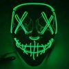 🔥Last Day Promotion - 60% OFF🎁🎃👹Halloween LED Glowing Mask👻