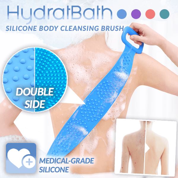 (New Year Hot Sale- 50% OFF) HydratBath Silicone Body Cleansing Brush