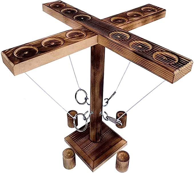 (🎄CHRISTMAS EARLY SALE-48% OFF) Handmade Wooden Ring Toss Game(BUY 2 GET FREE SHIPPING NOW!)