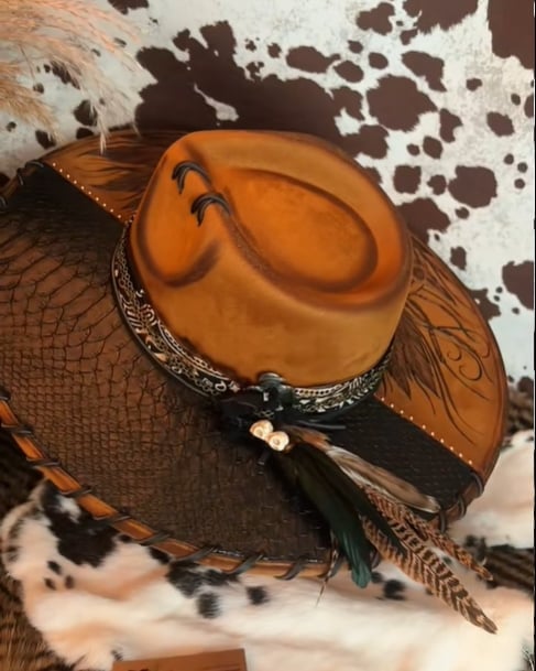 Retro Indian Skull Chief Hat 🧢