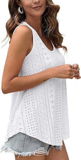 🔥Heißer Verkauf 70% Rabatt🔥Women's Vest ärmellos Rundhalsausschnitt Casual Sommer
