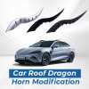 🐉Car Roof Dragon Horn Modification🚗
