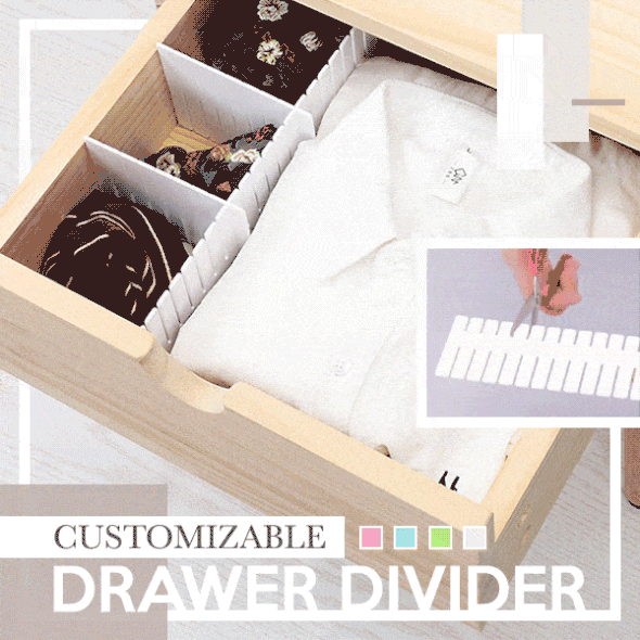 Customizable Drawer Divider--4 PCs(👍Buy 4 sets get Free shipping)