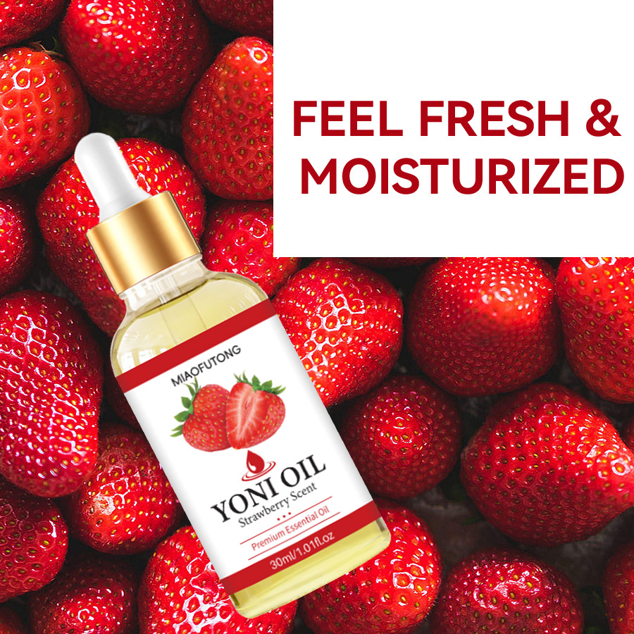 🌸Strawberry Yoni Oil – Intimate Brightening & Nourishing Feminine Care for Soft, Even-Toned Skin🌸