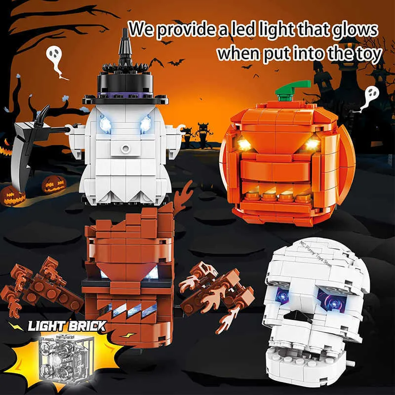 Halloween building blocks