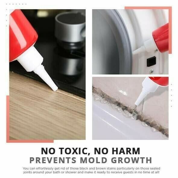 (🎄Christmas Hot Sale🔥🔥)Household Mold Remover Gel with Dropper(BUY MORE SAVE MORE)