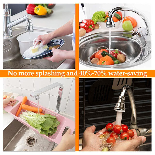 (🎁Early Christmas Sale- 50% OFF🎁) 360° Rotatable Anti-Splash Sink Spray Tap, BUY 2 FREE SHIPPING