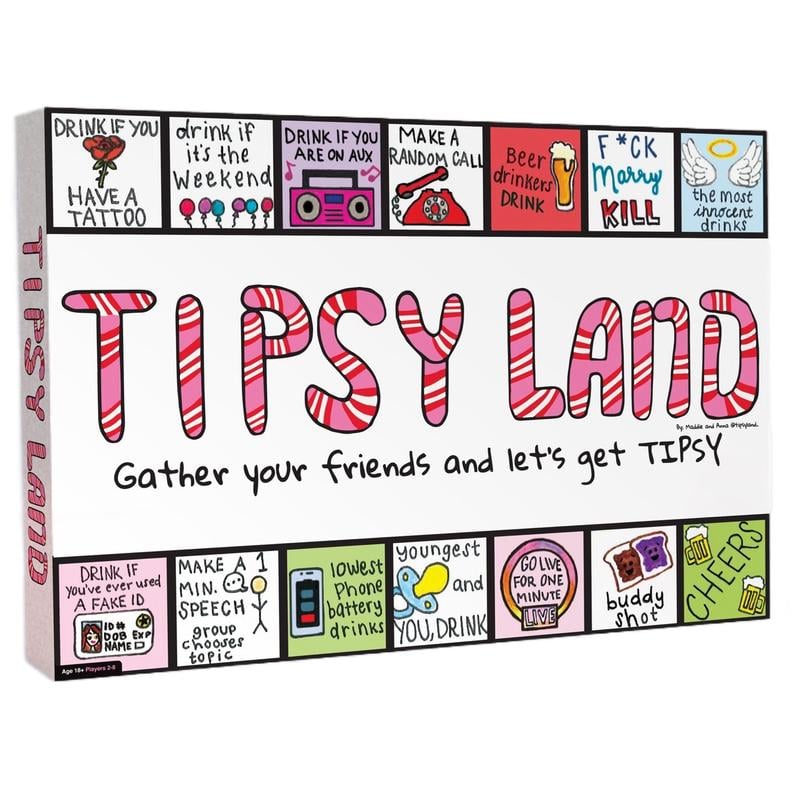 🔥Tipsy Land Party Board Game - 🍷Fun Drinking Game for Friends