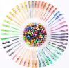 (Christmas Sale - 49% Off) Glitter Gel Pens for Adult Coloring Books