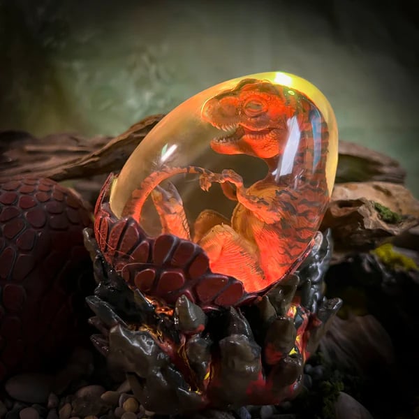 Last Day 50% OFF🔥Handmade Dinosaur Eggs Hatchlight