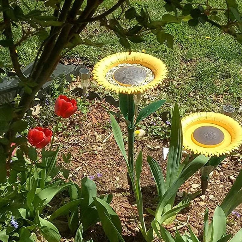 Last Day 49% OFF  🌻Sunflower Standing Bird Feeder