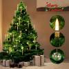 🍂TikTok Fall Sale — Last Day 70% OFF🎉Christmas Tree Led Candles with Clear Crystal Ball Hook🎄