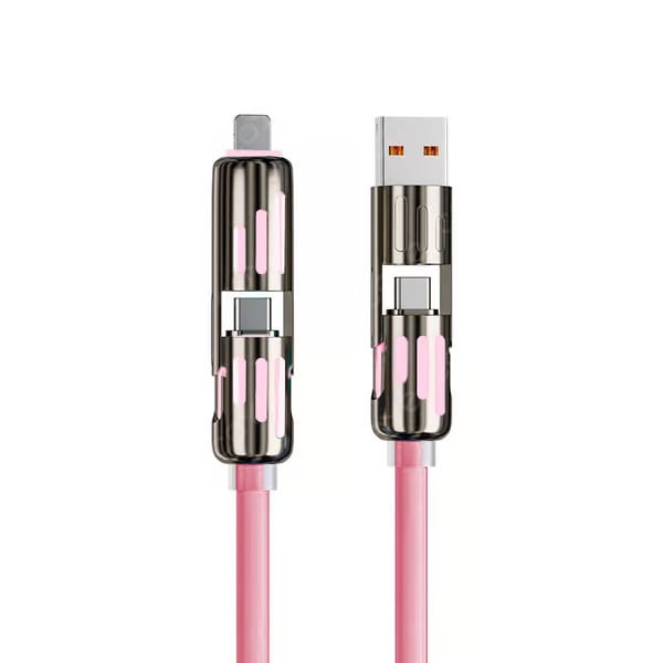 💥LAST DAY SALE 50% OFF💥4-in-1 USB Charging Cable Fast Charging MAX 240W