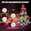 🔥LETZTER TAG 50 % RABATT🎄Solar Weihnachtsbaumlichter Außenbeleuchtung wasserdicht