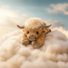 Highland Cow Plush Comfort Companion