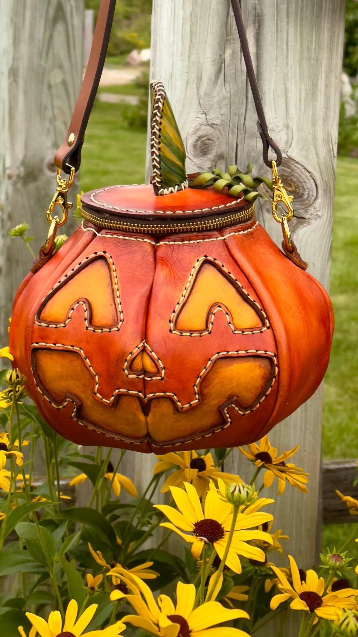 🔥Last Day 50% OFF🎃The Great Purely handmade leather Pumpkin Bag✨Buy 2 Free Shipping