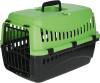 Kerbl 81346 Transportbox Expedion (Tiertransportbox Haustiere Katzen Hunde Kaninchen) aus Kunststoff 45x30x30 cm Mocaccino/Creme