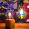 Handmade Stained Glass Light Bulbs