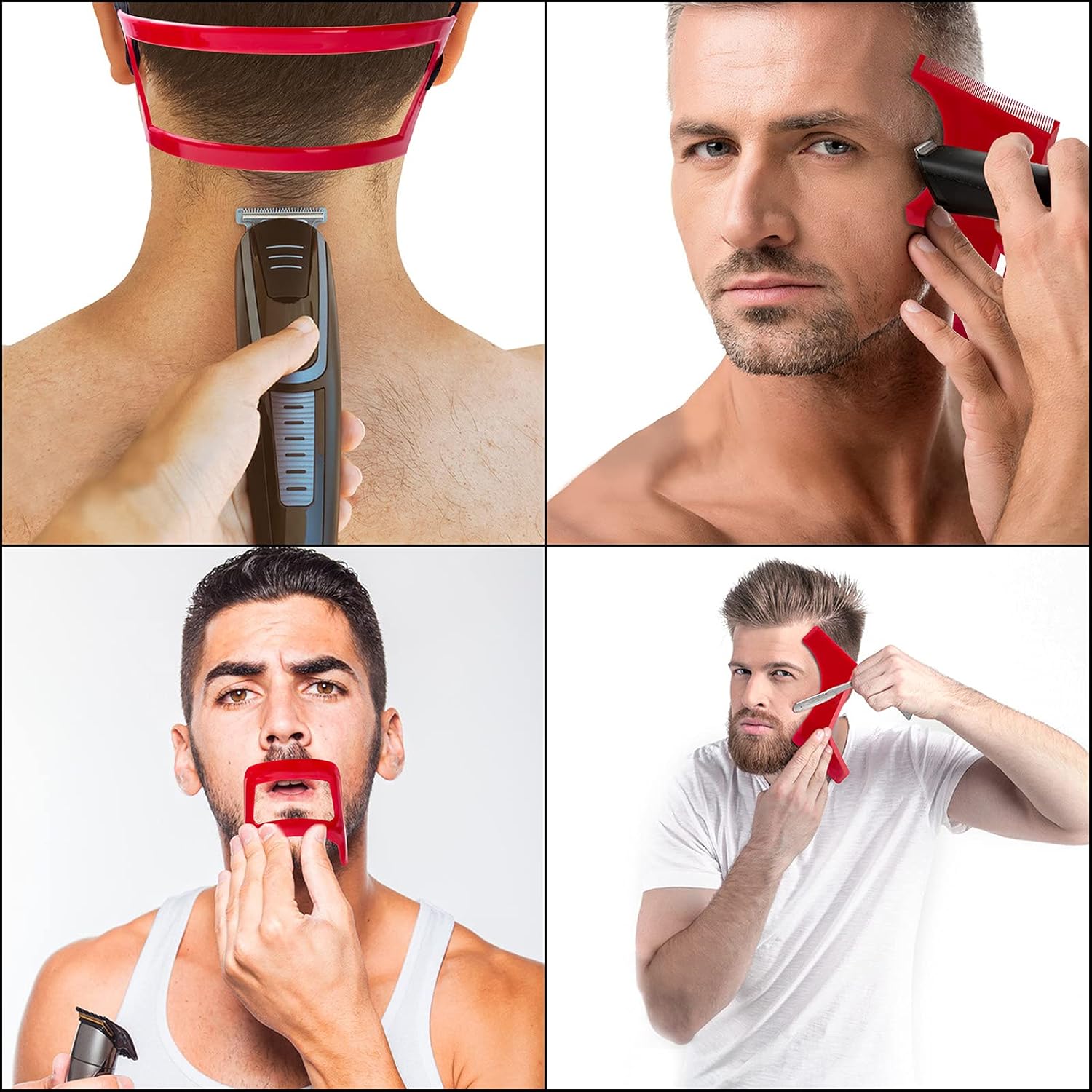 🔥Last Day Promotion 50% OFF🔥Beard Hairline Shaping Tool Kit