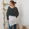 🎁Letzter Tag 49 % Rabatt🔥Gestrickter Zopfmuster-Umhang, Bolero für Damen