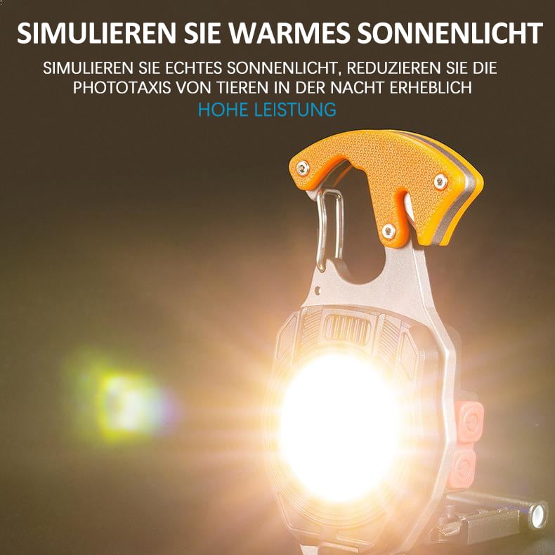 💡Der ultimative Outdoor-Begleiter – tragbare 5-in-1-Lampe