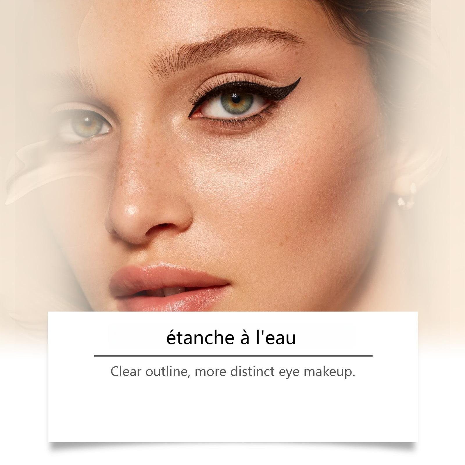 🔥achetez-en 1 et obtenez-en 1 gratuit🔥-🌟Duo d'eyeliners waterproof 24 h Crayon yeux taille-crayon