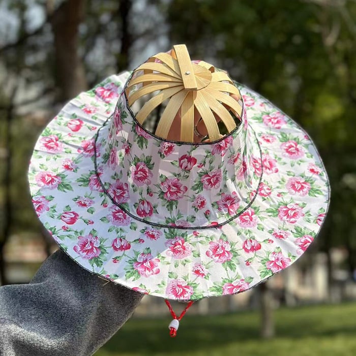 🎁TikTok Last Day Sale - 70% OFF🎉2 in 1 Portable Bamboo Sun Hat for Women